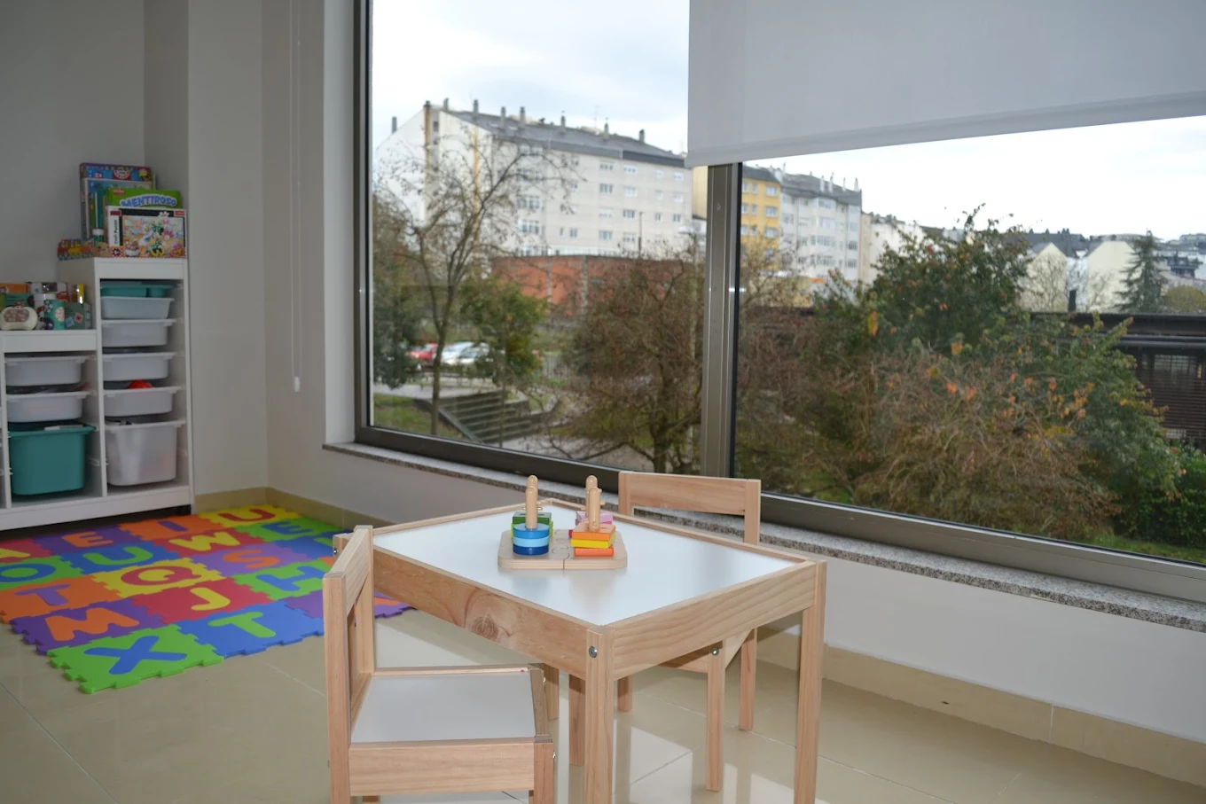 Aulas del centro socioeducativo Cunina en Lugo
